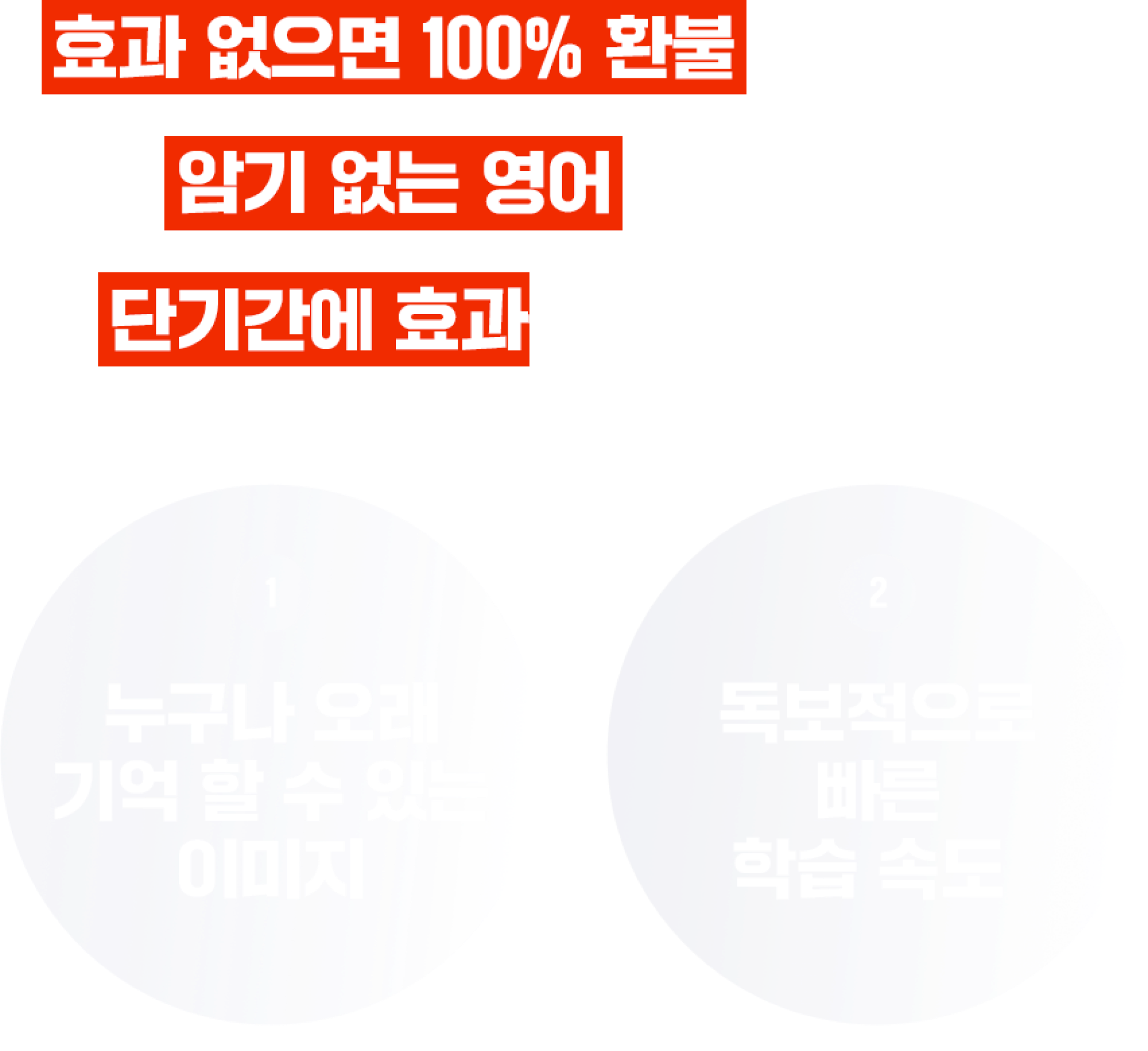 효과 없으면 100% 환불 해주는 이유